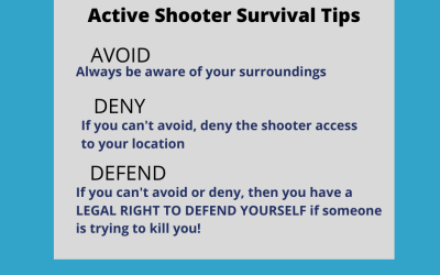 Active Shooter Survival Tips